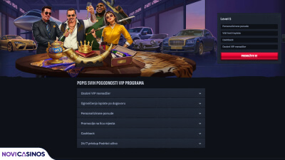 mafia casino vip program