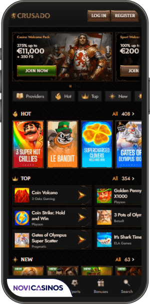 lobi kasina crusado casino