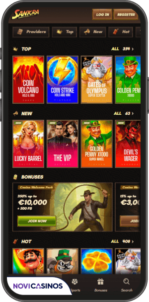 sankra casino online slotovi