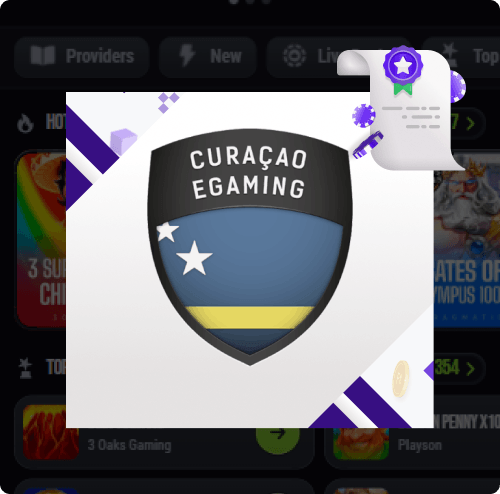 slimking casino licenca curacao